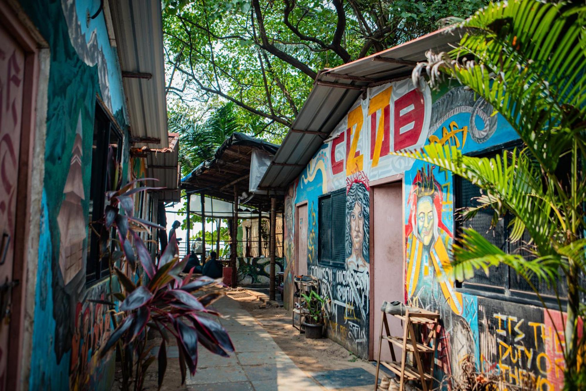 12 Monks - Beachside Hostel Arambol Eksteriør bilde