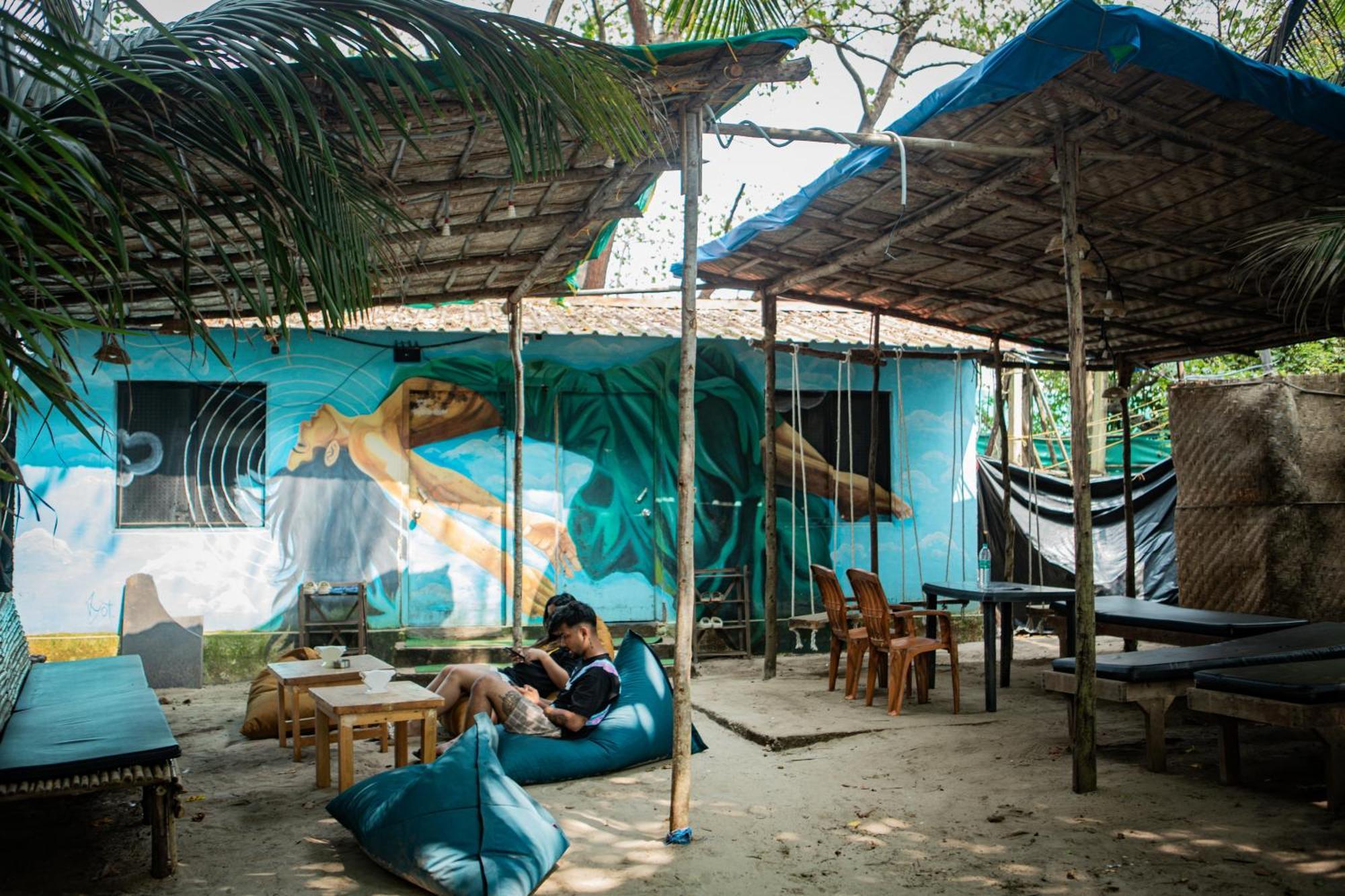 12 Monks - Beachside Hostel Arambol Eksteriør bilde