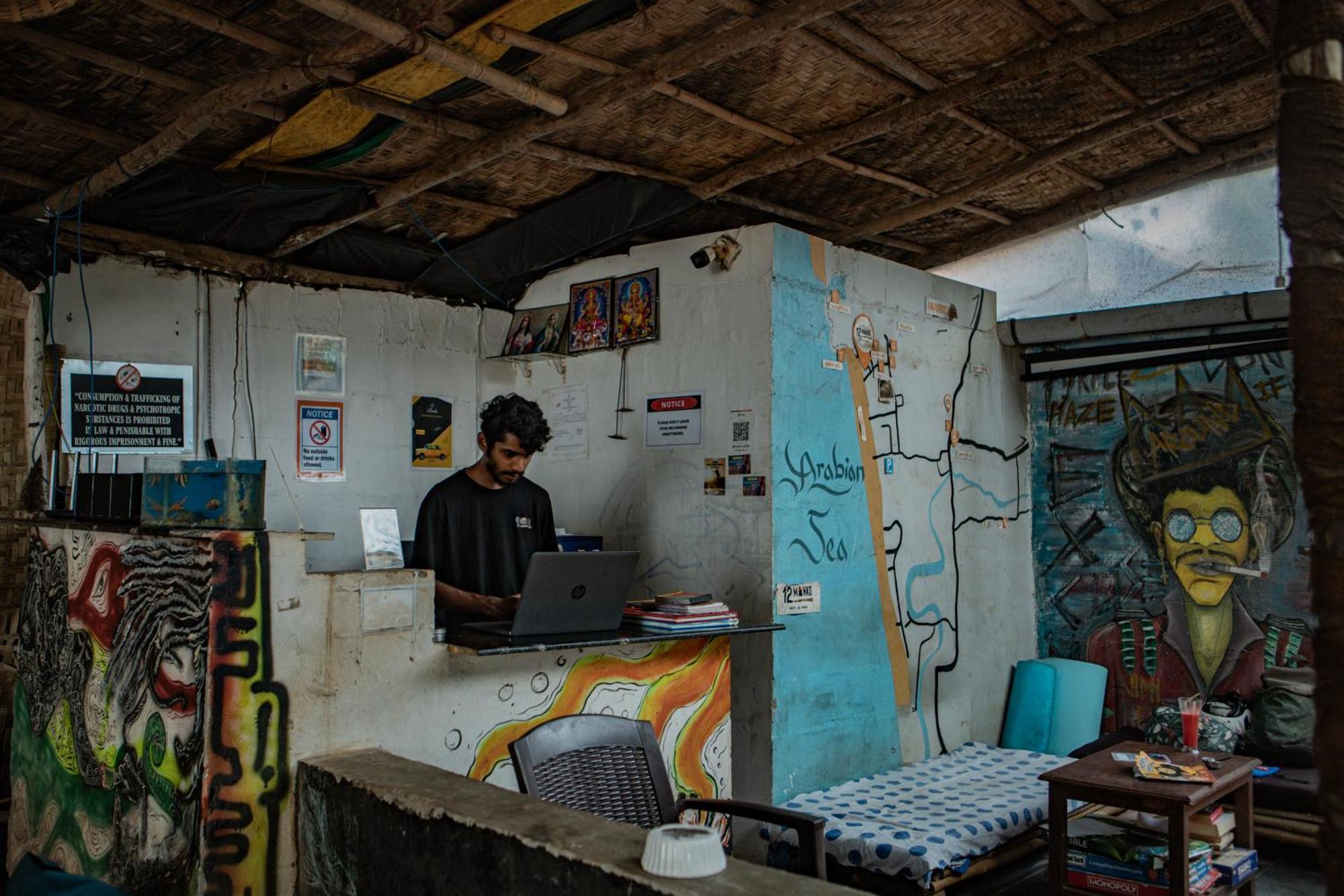 12 Monks - Beachside Hostel Arambol Eksteriør bilde